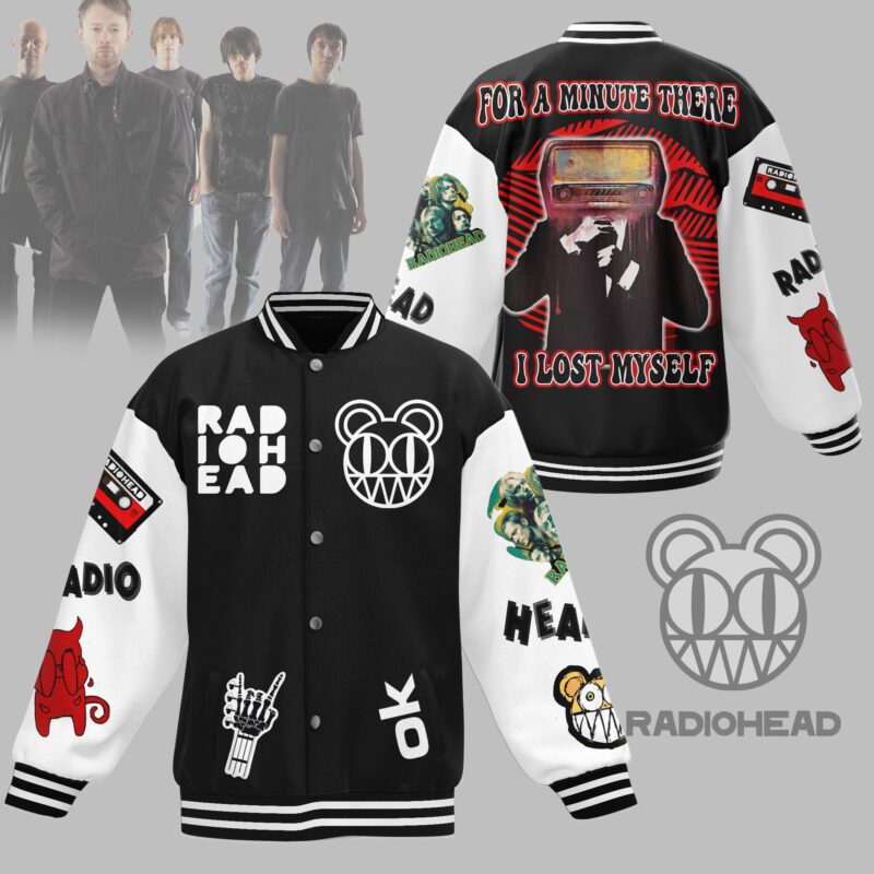 Radiohead Baseball Jacket For Fan CFB1646