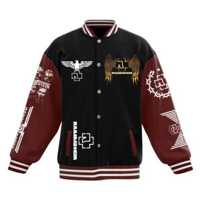 Rammstein Baseball Jacket For Fan CFB1641 1