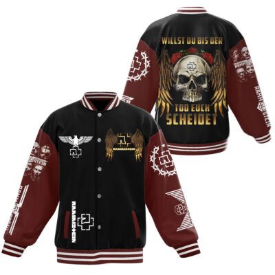Rammstein Baseball Jacket For Fan CFB1641