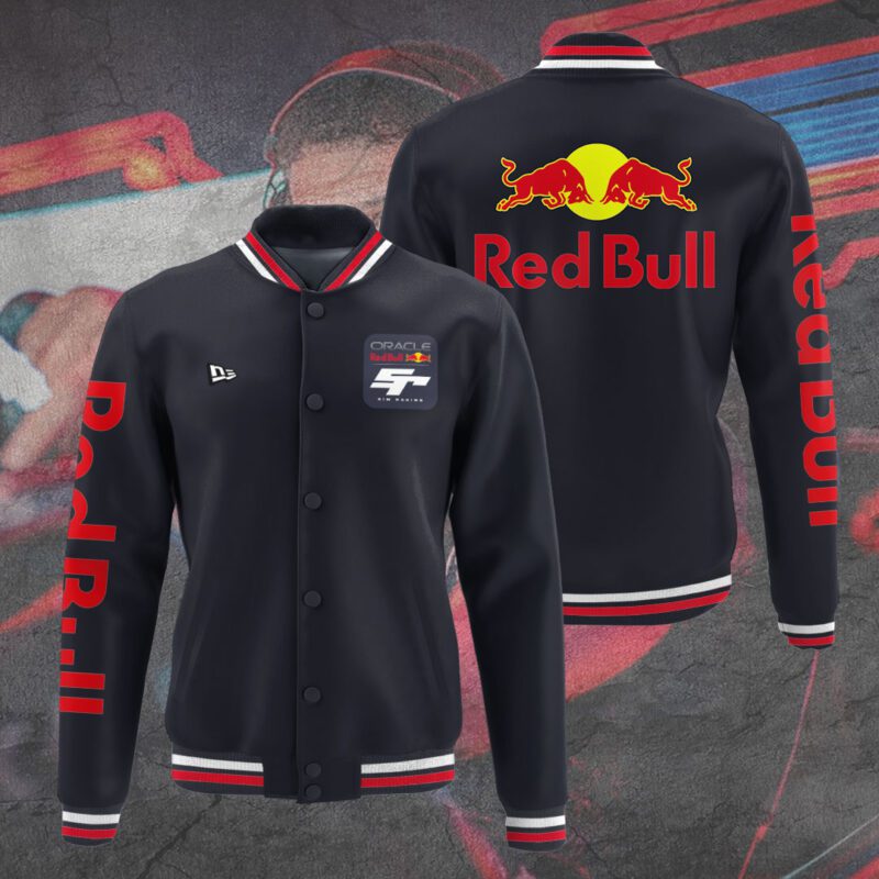 Red Bull F1 Baseball Jacket For Fan CFB1270