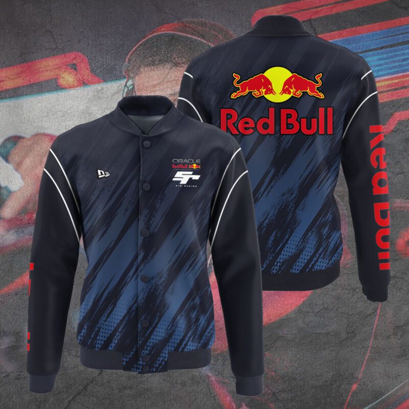 Red Bull F1 Baseball Jacket For Fan CFB1276