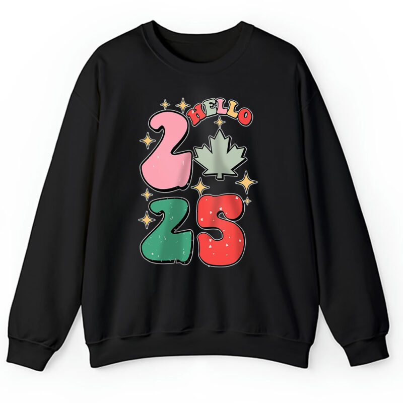 Retro Cute Merry Christmas And Happy New Year Dsquared2 Unisex Sweatshirt TAS22141