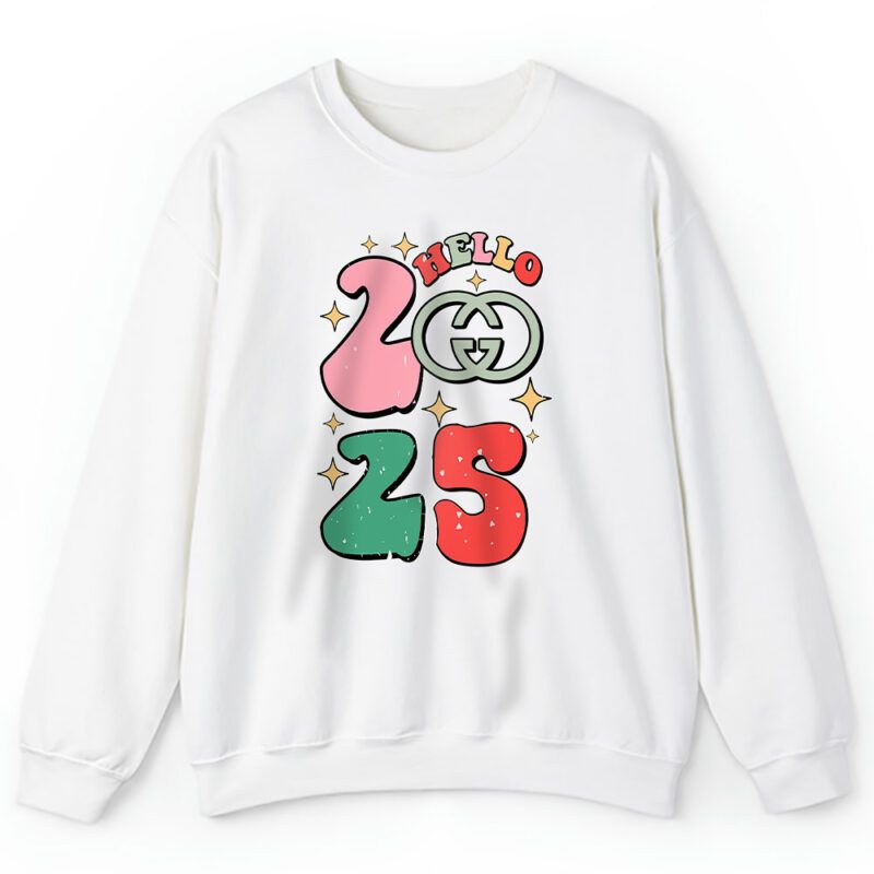 Retro Cute Merry Christmas And Happy New Year Gucci Unisex Sweatshirt TAS22143 1