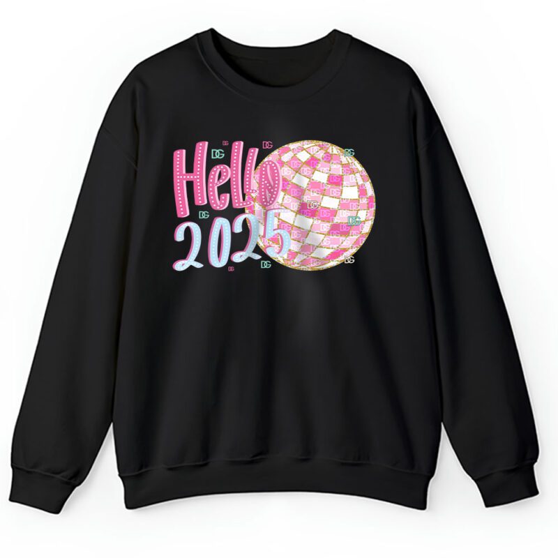 Retro New Year 2025 Disco Ball Dolce & Gabbana Unisex Sweatshirt TAS22166