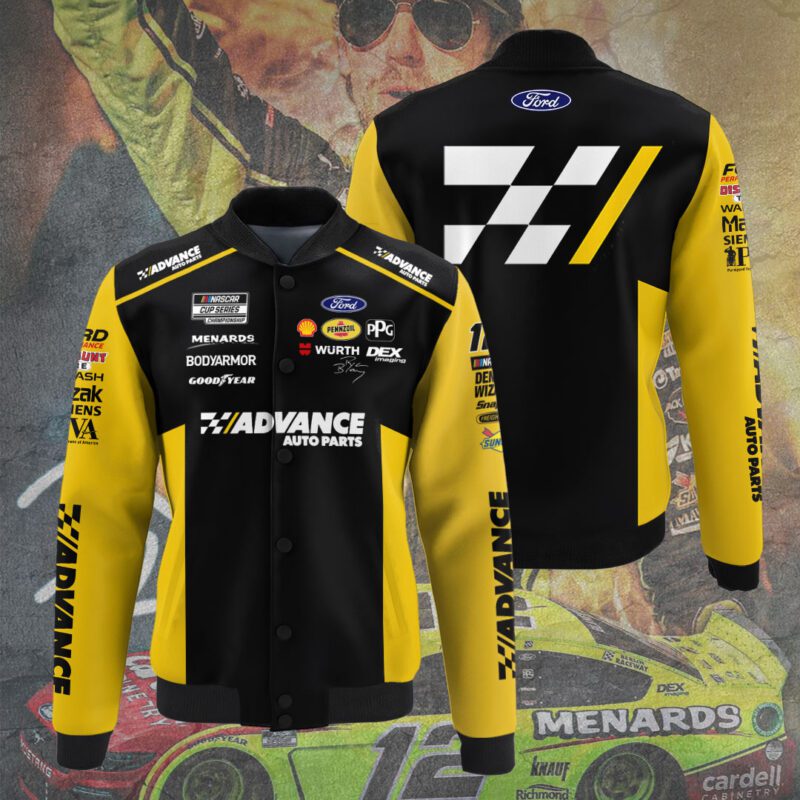 Ryan Blaney F1 Baseball Jacket For Fan CFB1263