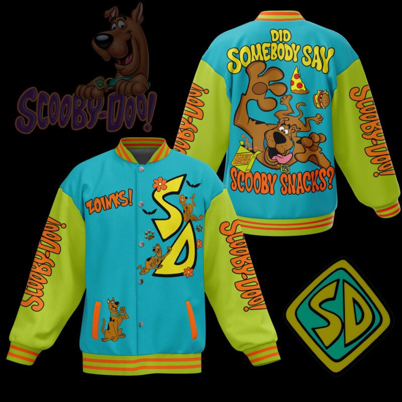 Scooby-Doo Baseball Jacket For Fan CFB1000