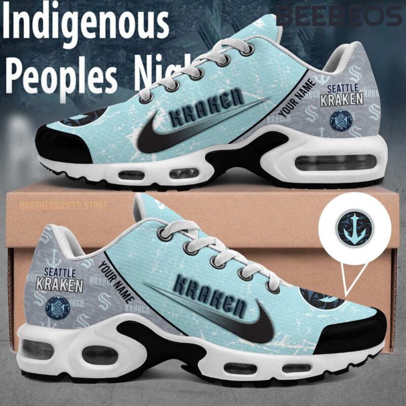 Seattle Kraken Indigenous Peoples Night Personalized Air Max Plus TN Shoes