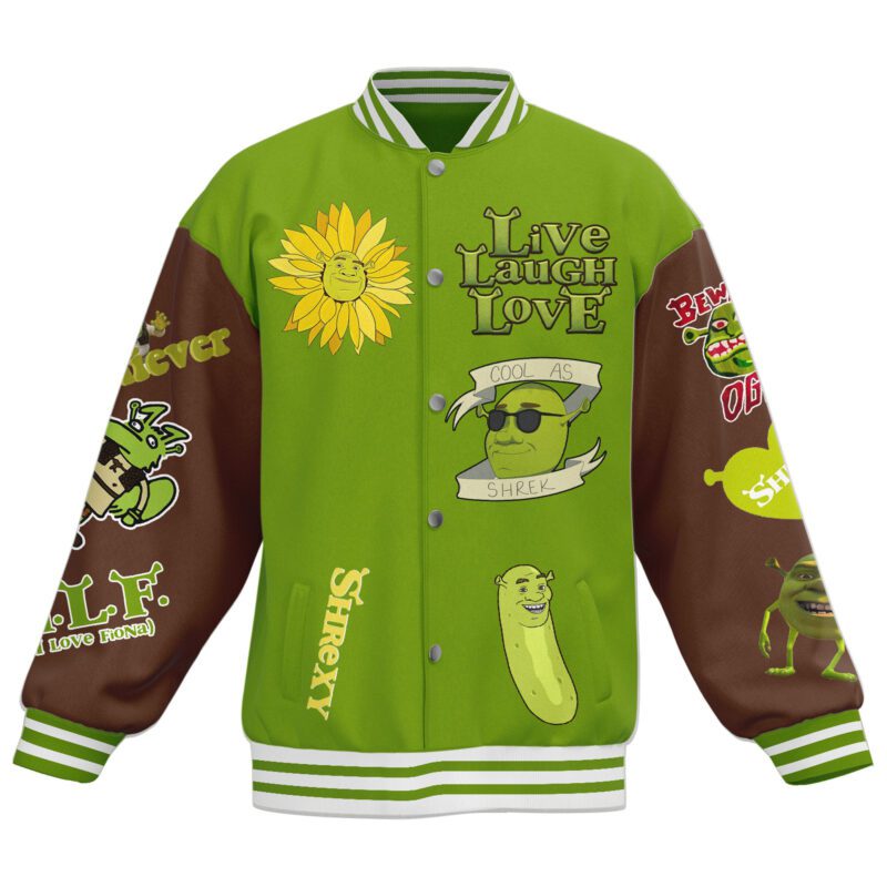 Shrek Baseball Jacket For Fan CFB1052 2
