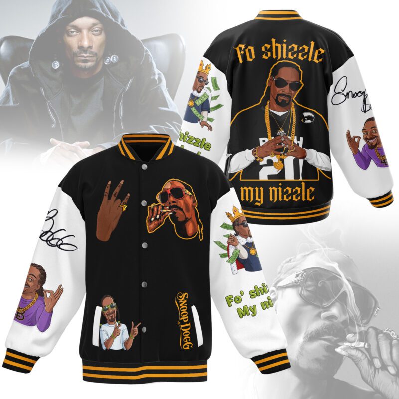 Snoop Dogg Baseball Jacket For Fan CFB1051