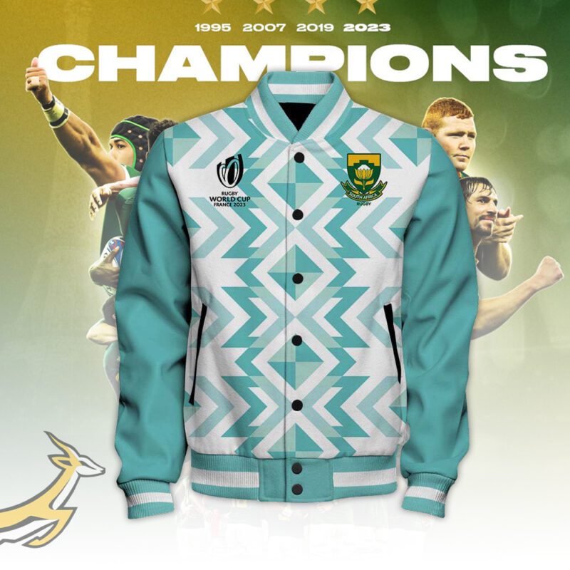 South Africa Baseball Jacket For Fan CFB1146 1