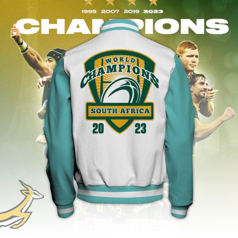 South Africa Baseball Jacket For Fan CFB1146 2