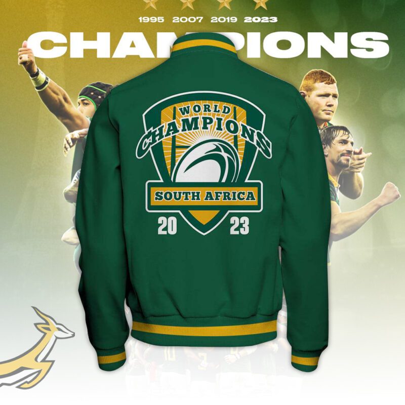 South Africa Baseball Jacket For Fan CFB1148 2