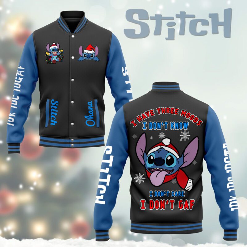 Stitch Baseball Jacket For Fan CFB1580