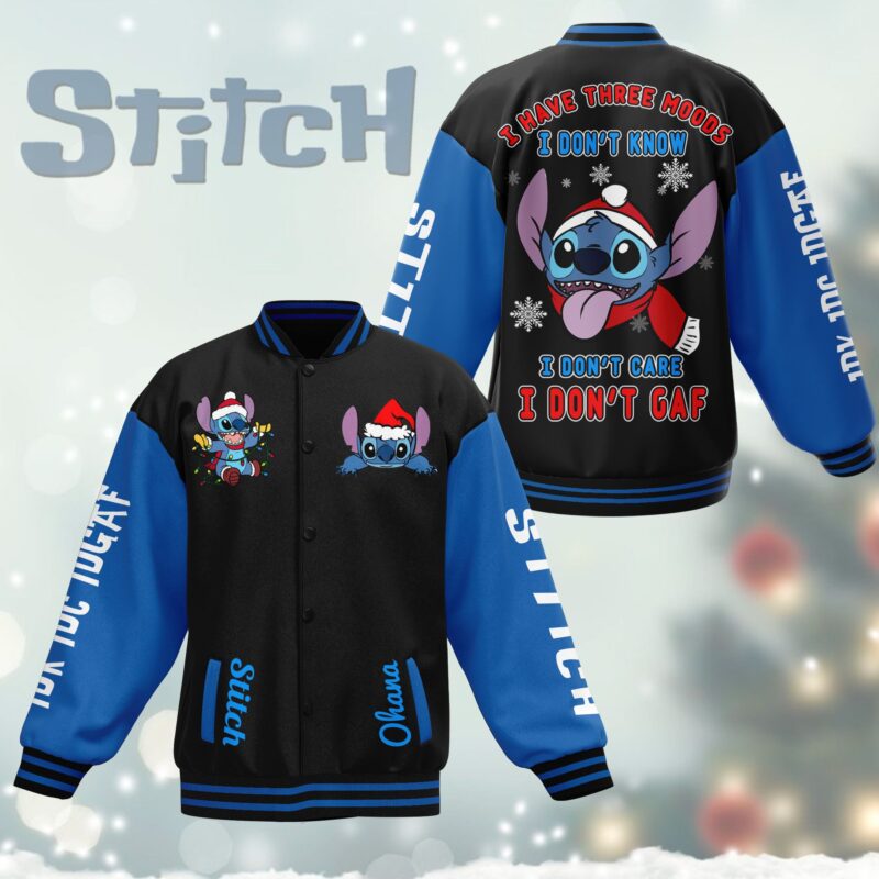 Stitch Baseball Jacket For Fan CFB1581