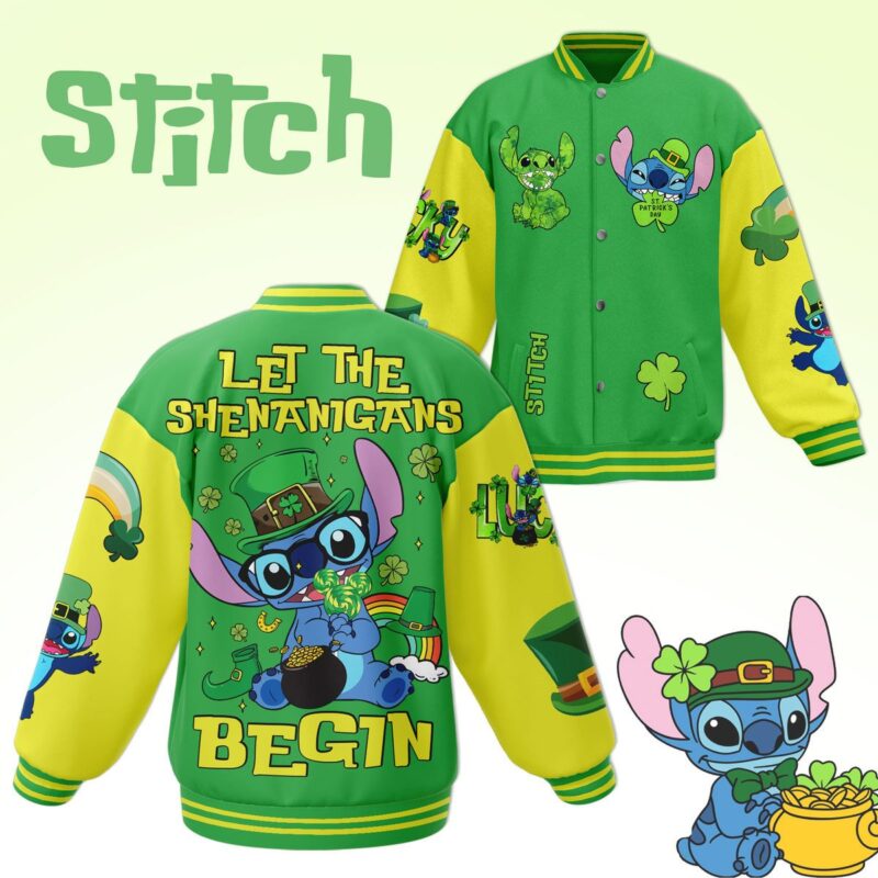 Stitch Baseball Jacket For Fan CFB1582