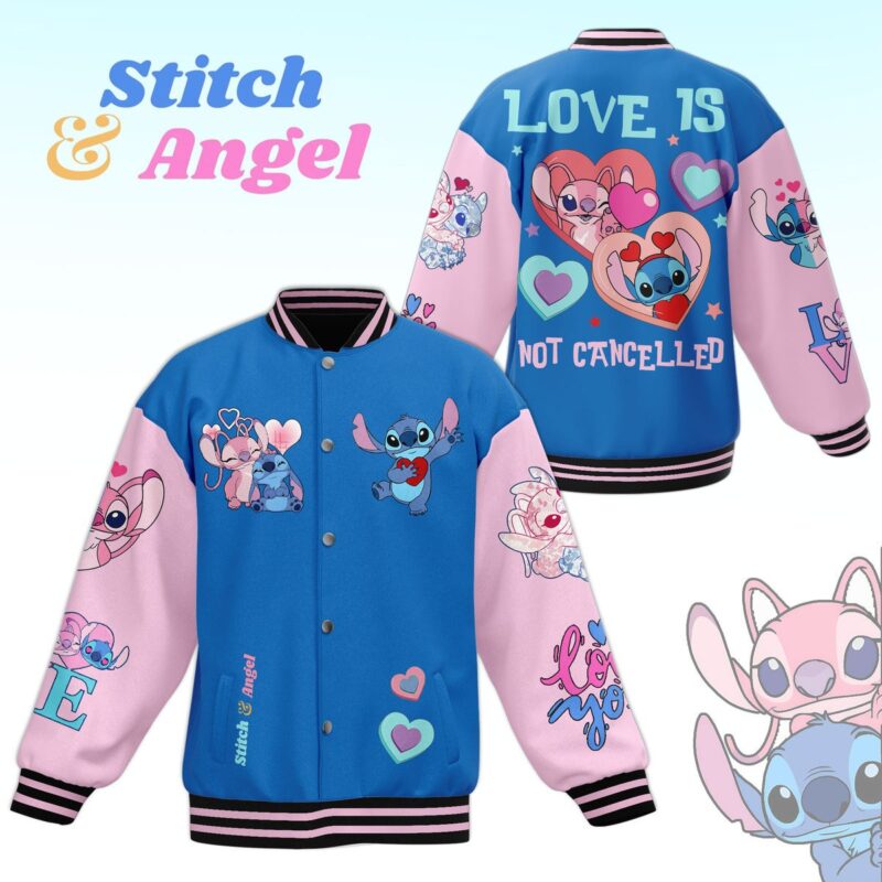 Stitch Baseball Jacket For Fan CFB1583