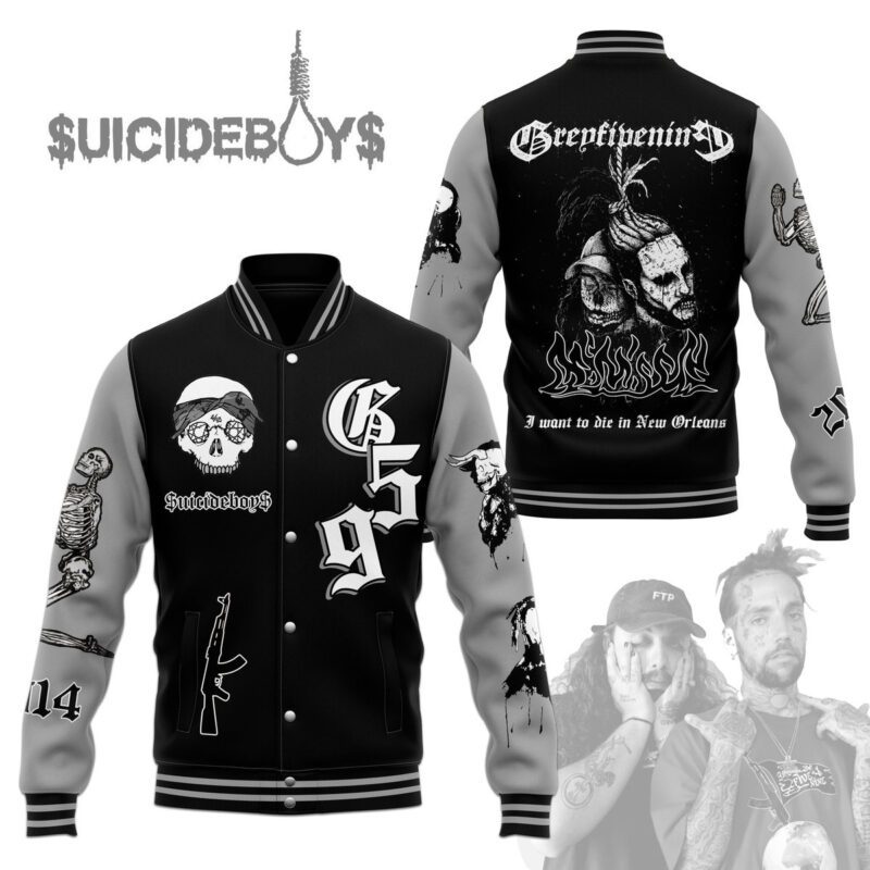 Suicideboys Baseball Jacket For Fan CFB1053