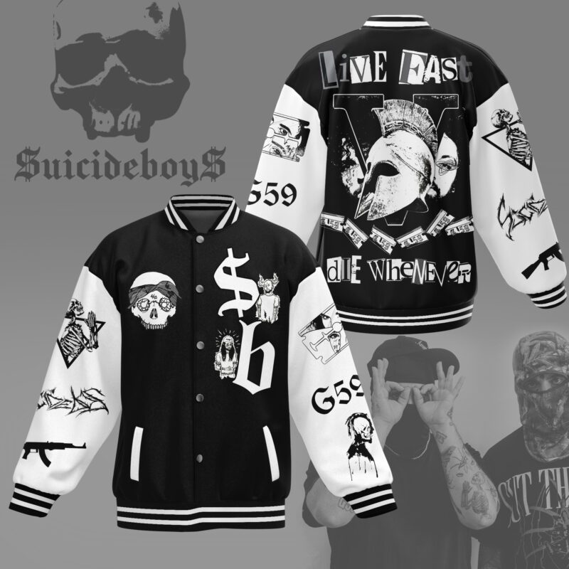 Suicideboys Baseball Jacket For Fan CFB1573