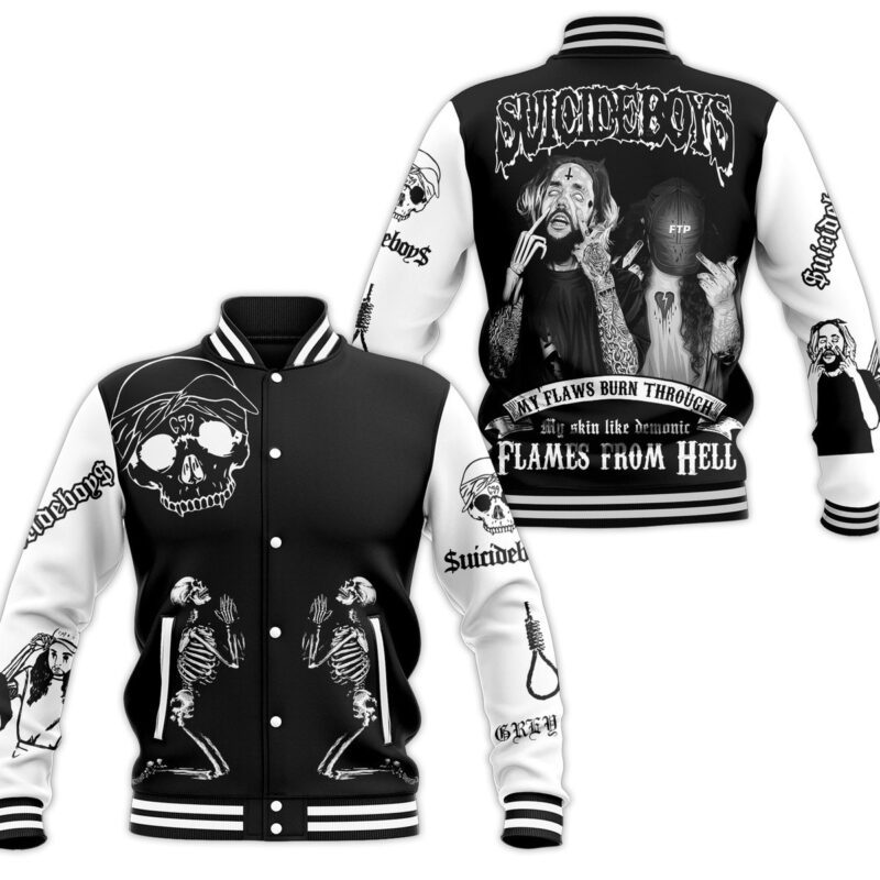 Suicideboys Baseball Jacket For Fan CFB1577