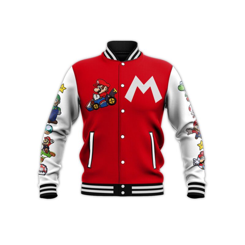 Super Mario Baseball Jacket For Fan CFB1048 1