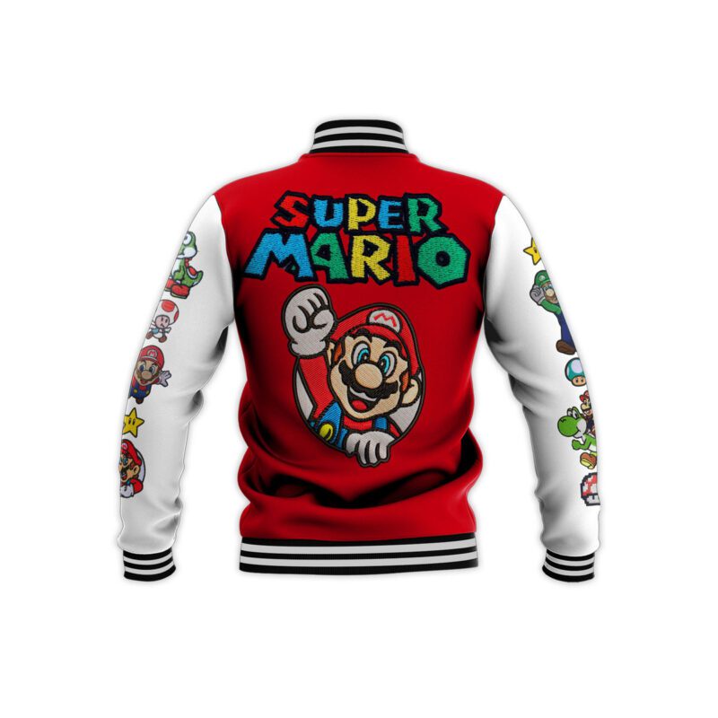 Super Mario Baseball Jacket For Fan CFB1048 2