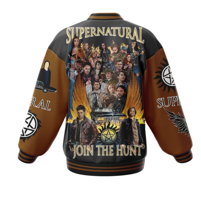 Supernatural Baseball Jacket For Fan CFB1567 2