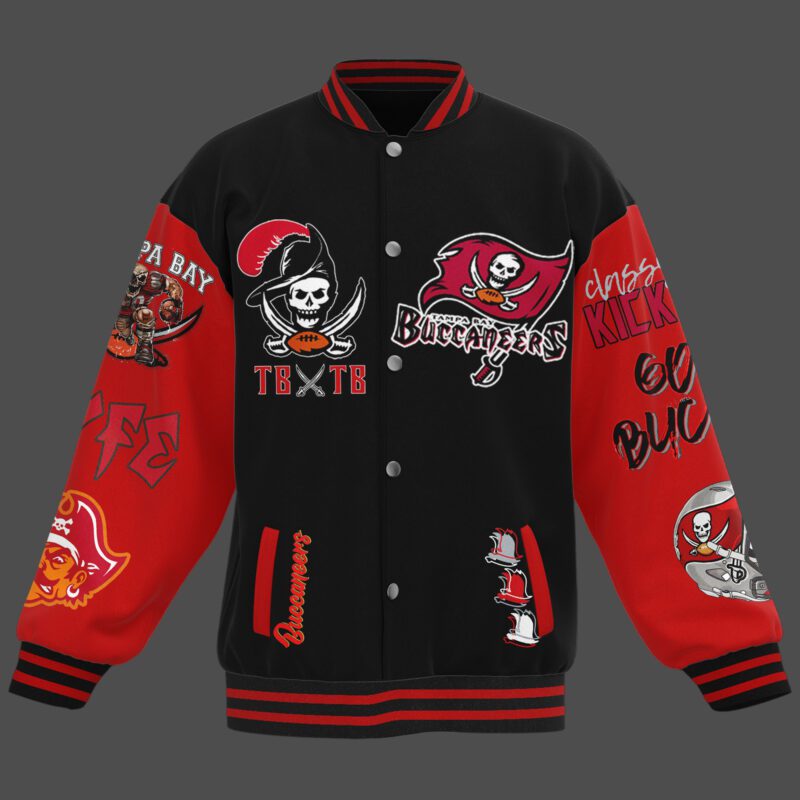 Tampa Bay Buccaneers NFL Baseball Jacket For Fan CFB1050 1