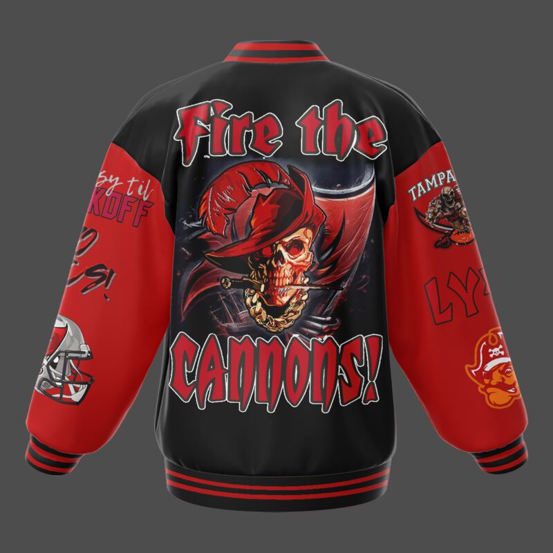 Tampa Bay Buccaneers NFL Baseball Jacket For Fan CFB1050 2