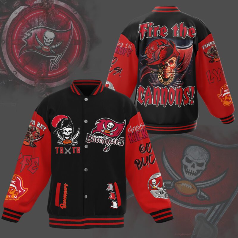 Tampa Bay Buccaneers NFL Baseball Jacket For Fan CFB1050