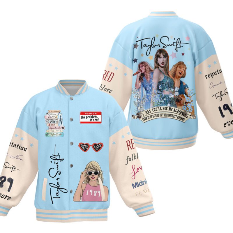 Taylor Swift Baseball Jacket For Fan CFB1045
