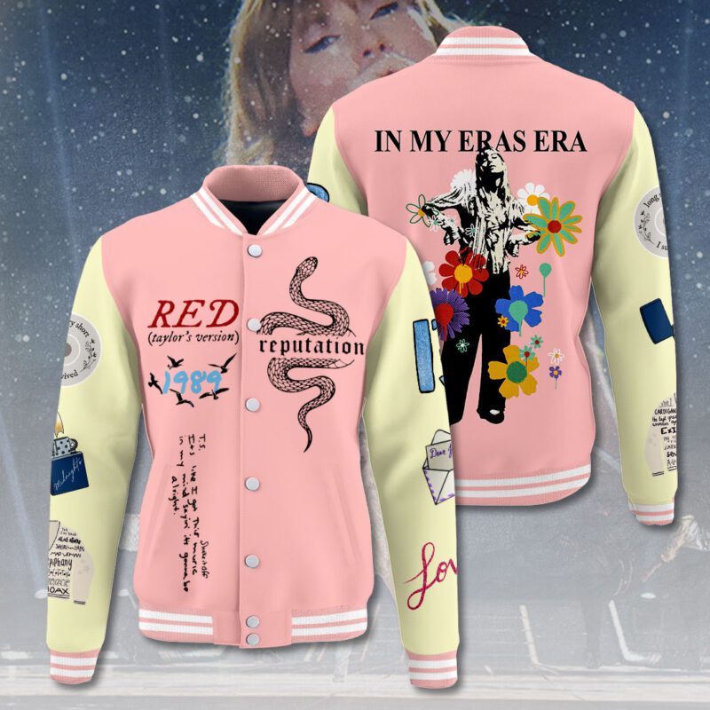 Taylor Swift Music Baseball Jacket For Fan CFB1157