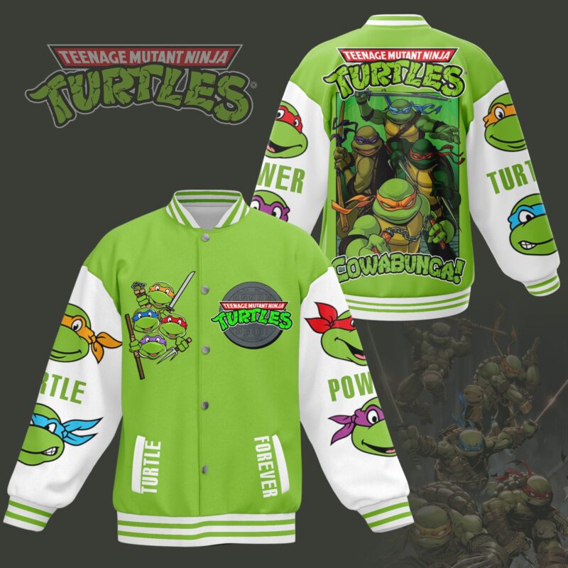 Teenage Mutant Ninja Turtles Baseball Jacket For Fan CFB1049