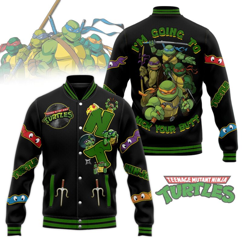 Teenage Mutant Ninja Turtles Baseball Jacket For Fan CFB1545