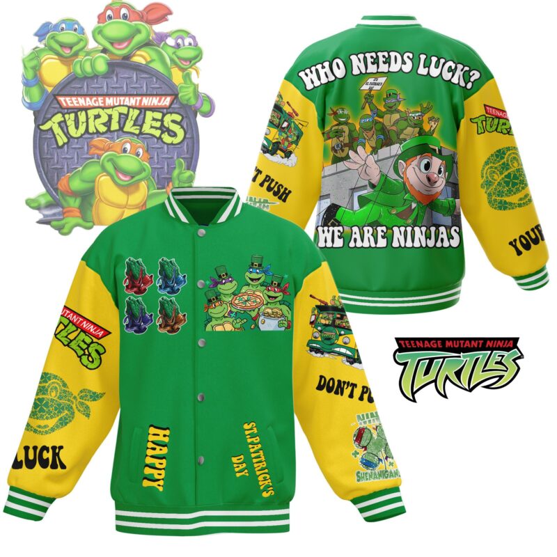 Teenage Mutant Ninja Turtles Baseball Jacket For Fan CFB1548