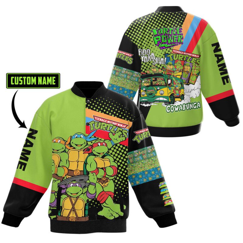 Teenage Mutant Ninja Turtles Baseball Jacket For Fan CFB1554