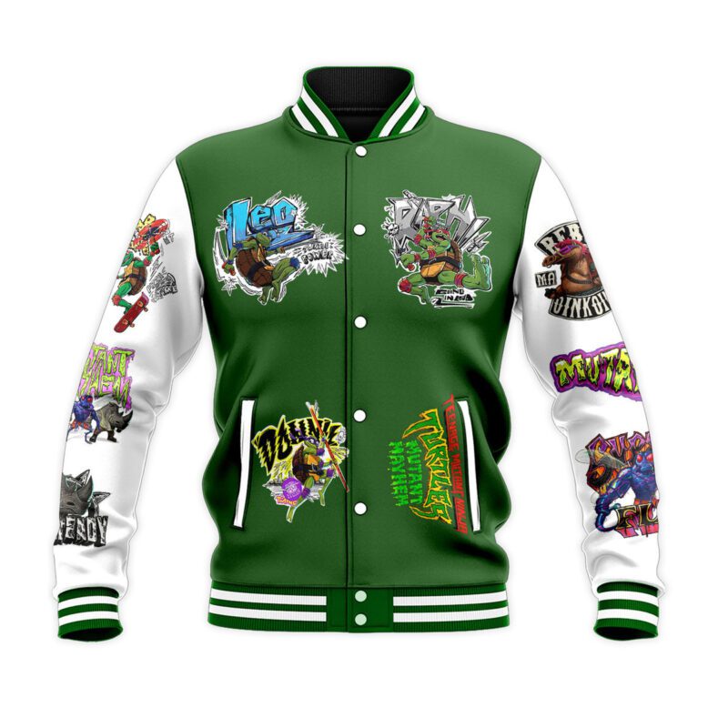 Teenage Mutant Ninja Turtles Baseball Jacket For Fan CFB2204