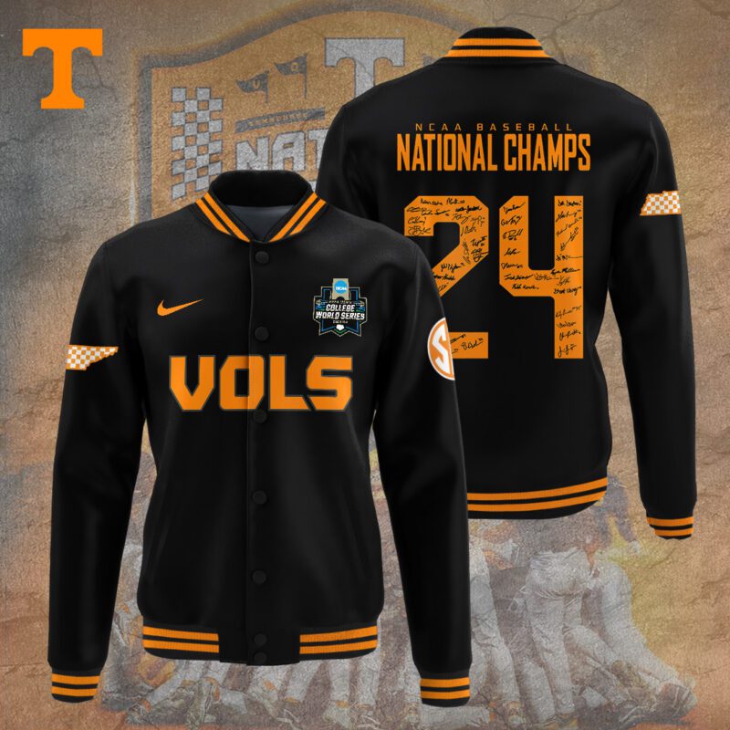 Tennessee Volunteers NCAA Baseball Jacket For Fan CFB1402