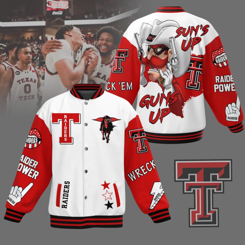 Texas Tech Red Raiders NCAA Baseball Jacket For Fan CFB1534