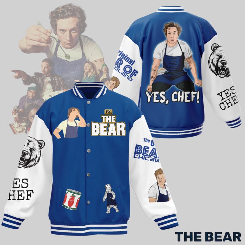 The Bear Baseball Jacket For Fan CFB1536