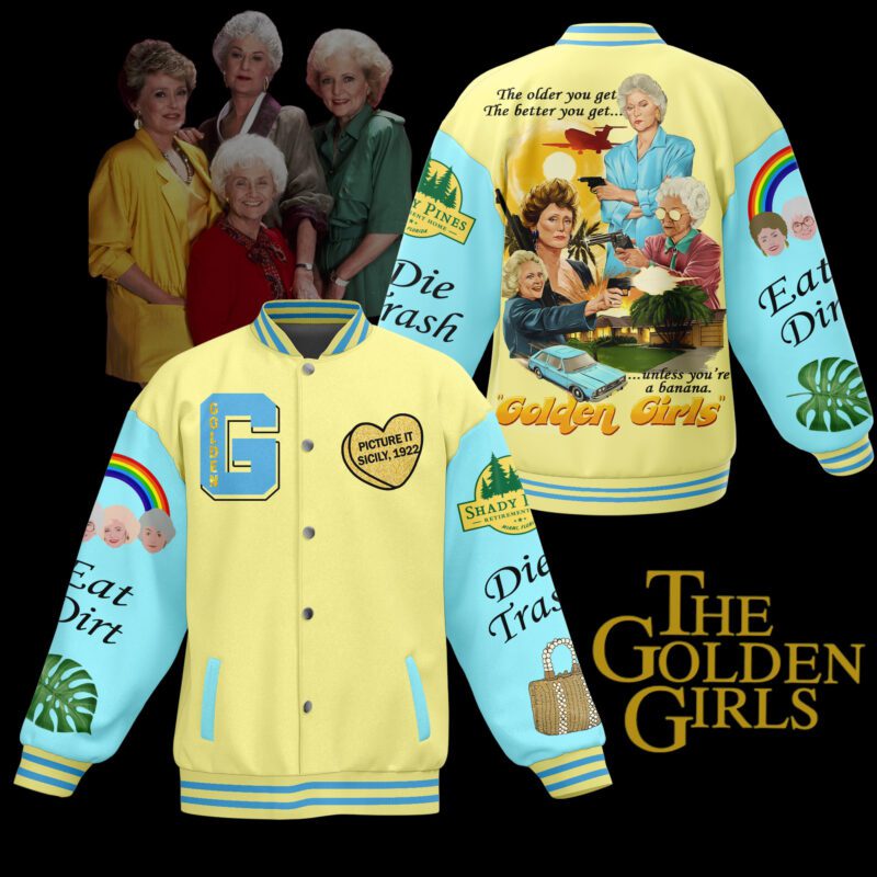 The Golden Girls Baseball Jacket For Fan CFB1046