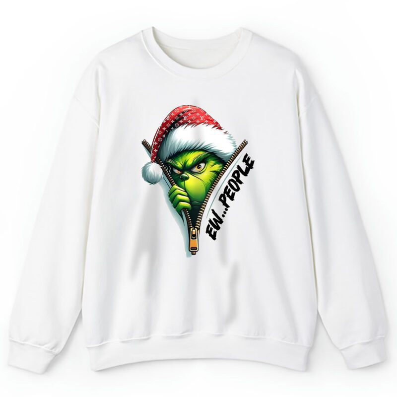 The Greench Ew The People Christmas Cartoon Louis Vuitton Unisex Sweatshirt TAS22185