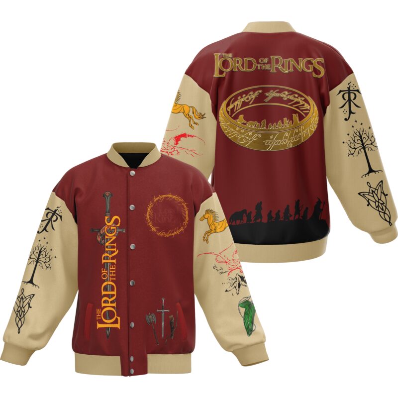 The Lord Of The Rings Baseball Jacket For Fan CFB1515