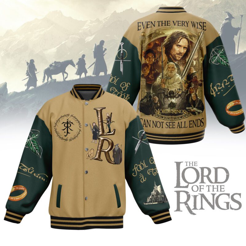 The Lord Of The Rings Baseball Jacket For Fan CFB1520