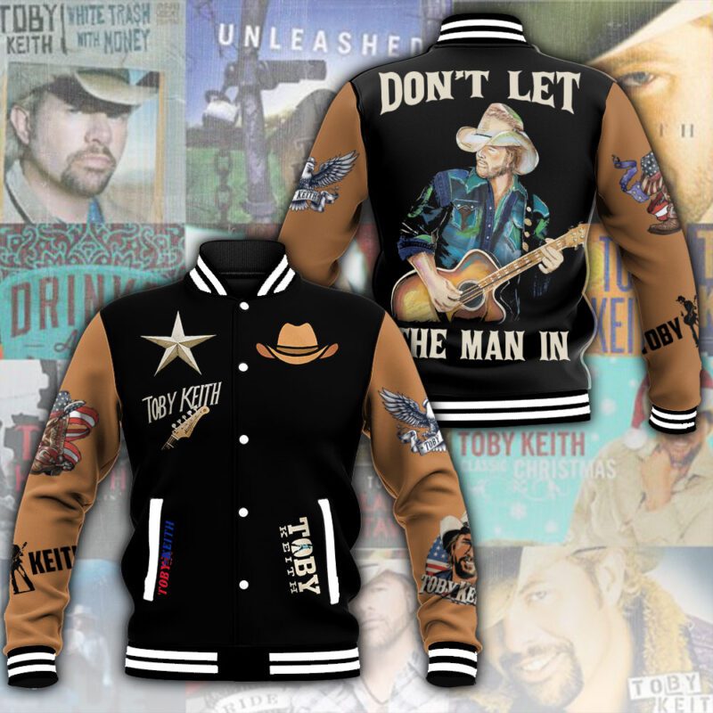 Toby Keith Music Baseball Jacket For Fan CFB1251
