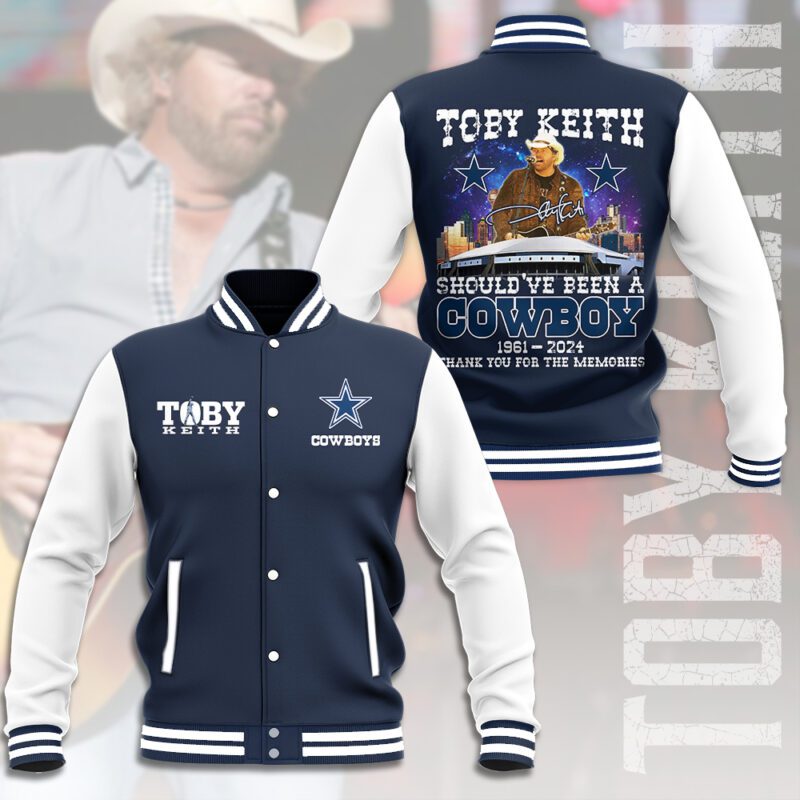 Toby Keith Music Baseball Jacket For Fan CFB1318