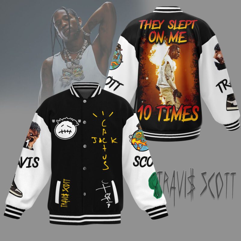 Travis Scott Baseball Jacket For Fan CFB1471