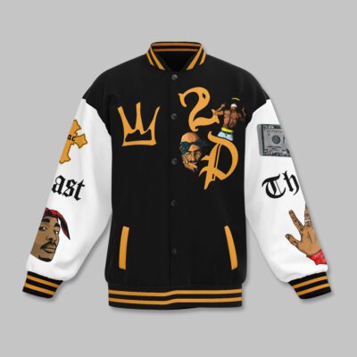 Tupac Shakur Baseball Jacket For Fan CFB1035 1