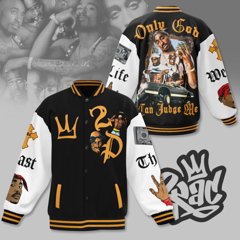 Tupac Shakur Baseball Jacket For Fan CFB1035