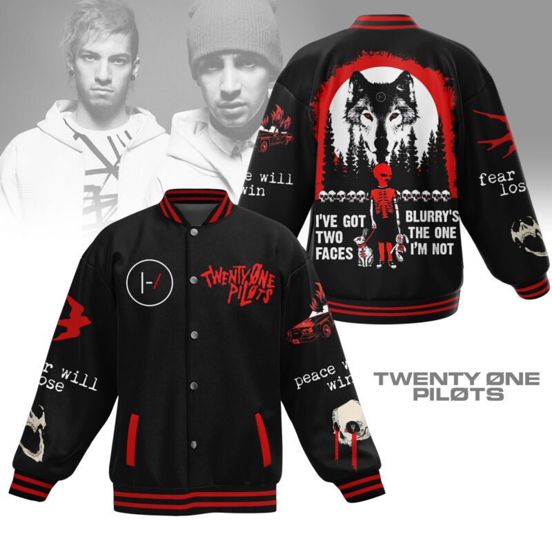 Twenty One Pilots Baseball Jacket For Fan CFB1039