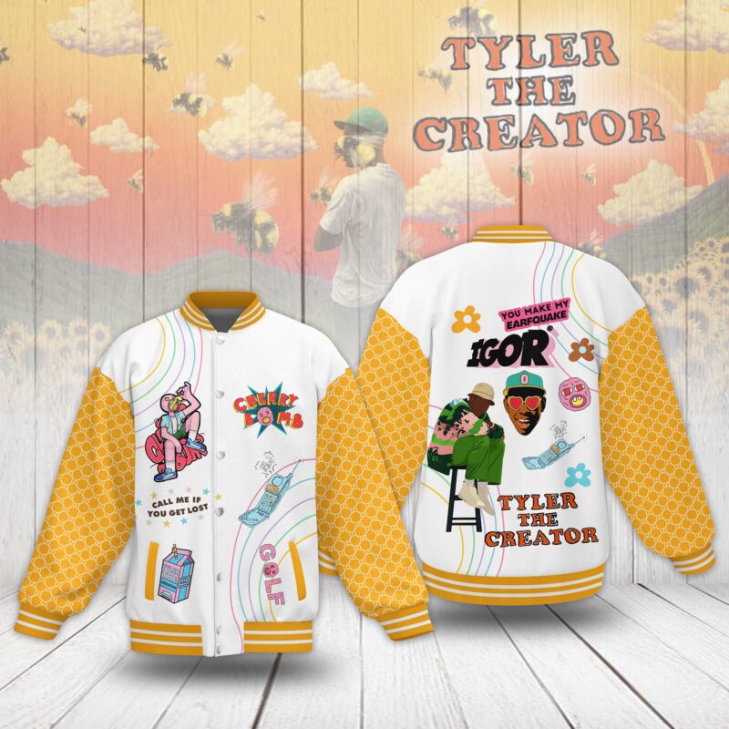 Tyler The Creator Baseball Jacket For Fan CFB1468